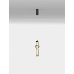 LUCES GLORICA LE45190 LED pendant lamp 3000K glass and metal