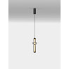 LUCES GLORICA LE45190 lampa wisząca LED 3000K szkło i metal