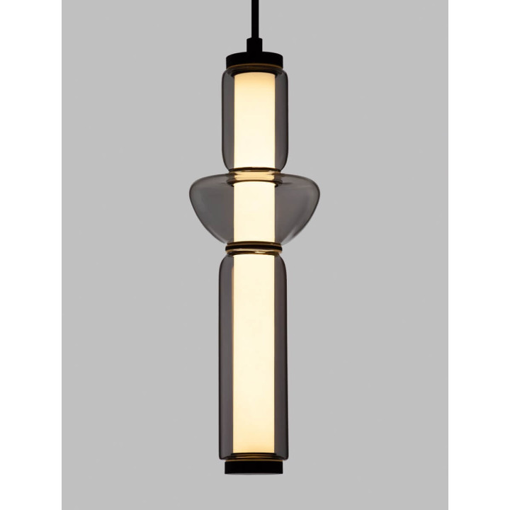 LUCES GLORICA LE45190 lampa wisząca LED 3000K szkło i metal