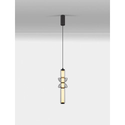 LUCES GLORICA LE45191 pendant lamp glass, metal LED 3000K