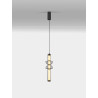LUCES GLORICA LE45191 pendant lamp glass, metal LED 3000K