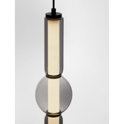 LUCES GLORICA LE45192 lampa wisząca LED szklana kula, tubki