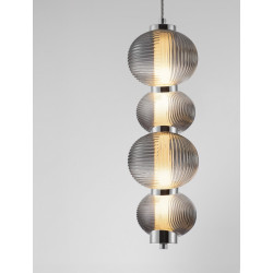 LUCES TANVERA LE45204/7 lampa wisząca szklana LED 15W 3000K