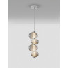 LUCES TANVERA LE45204/7 glass pendant lamp LED 15W 3000K