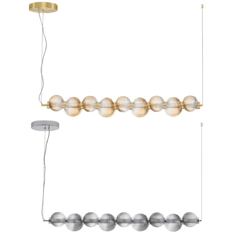 LUCES TANVERA LE45206/9 LED pendant lamp 30W gold, gray