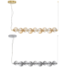 LUCES TANVERA LE45206/9 LED pendant lamp 30W gold, gray