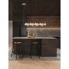 LUCES TANVERA LE45206/9 LED pendant lamp 30W gold, gray