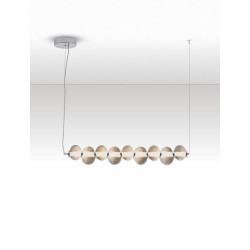 LUCES TANVERA LE45206/9 LED pendant lamp 30W gold, gray
