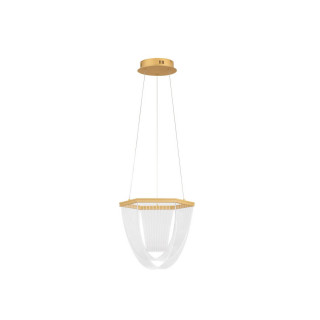 LUCES ZARLINO LE45391 lampa wisząca LED 20W złota nowoczesna
