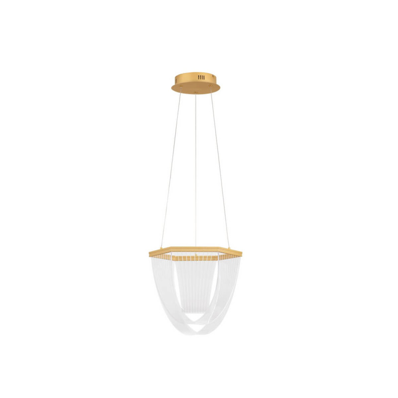 LUCES ZARLINO LE45391 LED pendant lamp 20W gold modern