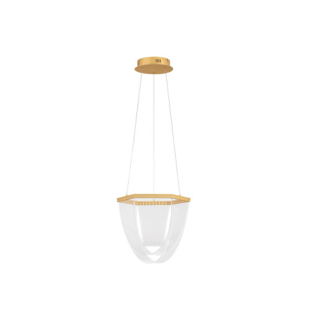 LUCES ZARLINO LE45391 lampa wisząca LED 20W złota nowoczesna