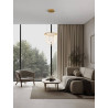 LUCES ZARLINO LE45391 LED pendant lamp 20W gold modern