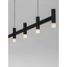 LUCES CORVETA LE45424/5 lampa wisząca LED 21W biała, czarna