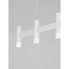 LUCES CORVETA LE45424/5 lampa wisząca LED 21W biała, czarna