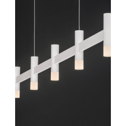 LUCES CORVETA LE45424/5 lampa wisząca LED 21W biała, czarna