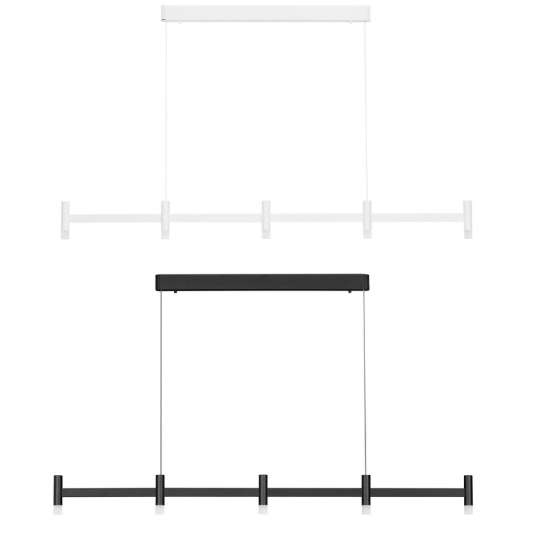 LUCES CORVETA LE45424/5 lampa wisząca LED 21W biała, czarna