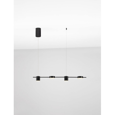 LUCES ORELVIO LE45434/5 LED pendant lamp black, modern LUCES ORELVIO LE45434/5 LED pendant lamp black, modern
