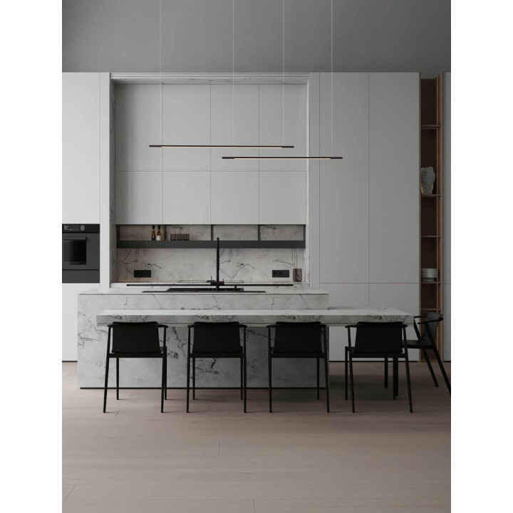 LUCES MONTERZO LE45453/5 lampa wisząca LED 161cm 2 listwy