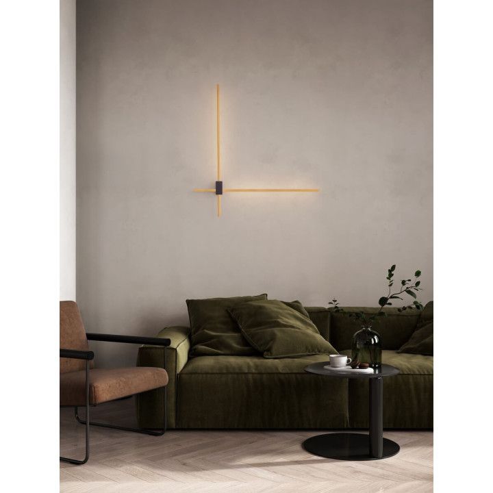 LUCES ZALMARA LE45457/8/9 LED wall lamp 20W white/black/gold