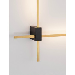 LUCES ZALMARA LE45457/8/9 LED wall lamp 20W white/black/gold