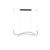 LUCES CIRVELA LE45486 LED pendant lamp 27W wavy shape