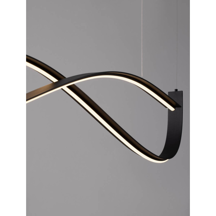 LUCES CIRVELA LE45486 lampa wisząca LED 27W falująca forma