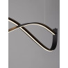 LUCES CIRVELA LE45486 LED pendant lamp 27W wavy shape