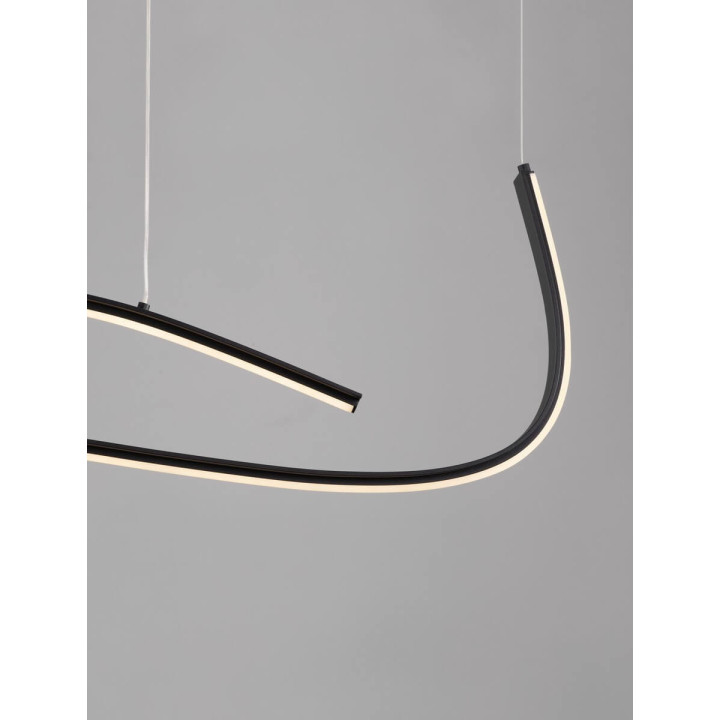 LUCES CIRVELA LE45486 LED pendant lamp 27W wavy shape