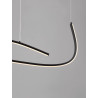 LUCES CIRVELA LE45486 LED pendant lamp 27W wavy shape
