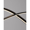 LUCES CIRVELA LE45486 LED pendant lamp 27W wavy shape