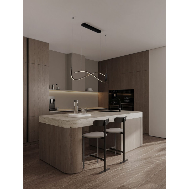 LUCES CIRVELA LE45486 lampa wisząca LED 27W falująca forma