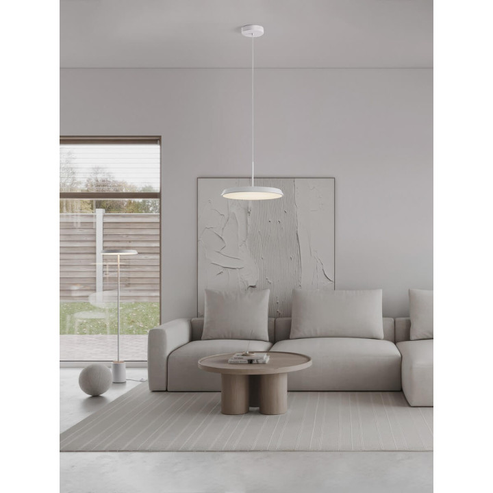 LUCES FOVENTO LE45440/3 lampa wisząca okrągła LED 27W