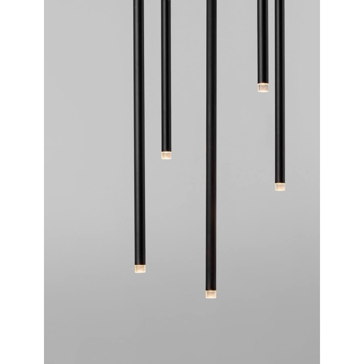 LUCES NOVENCIO LE45463/4 lampa wisząca z 5 lub tubkami LED