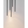 LUCES NOVENCIO LE45463/4 pendant lamp with 5 or LED tubes