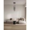 LUCES NOVENCIO LE45463/4 pendant lamp with 5 or LED tubes