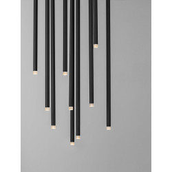 LUCES NOVENCIO LE45463/4 pendant lamp with 5 or LED tubes