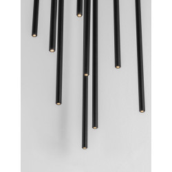 LUCES NOVENCIO LE45463/4 pendant lamp with 5 or LED tubes