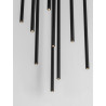 LUCES NOVENCIO LE45463/4 pendant lamp with 5 or LED tubes