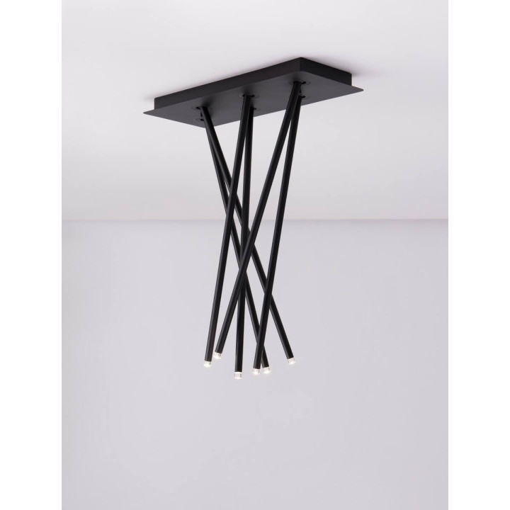 LUCES NOVENCIO LE45465 lampa wisząca LED regulowane tubki