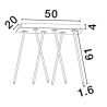 LUCES NOVENCIO LE45465 LED pendant lamp adjustable tubes
