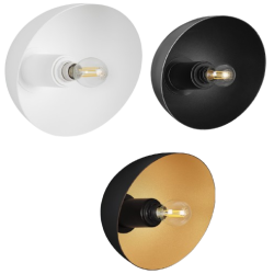 LUCES VENTORO LE45588/9/90 wall lamp 1xE14 white/black/gold