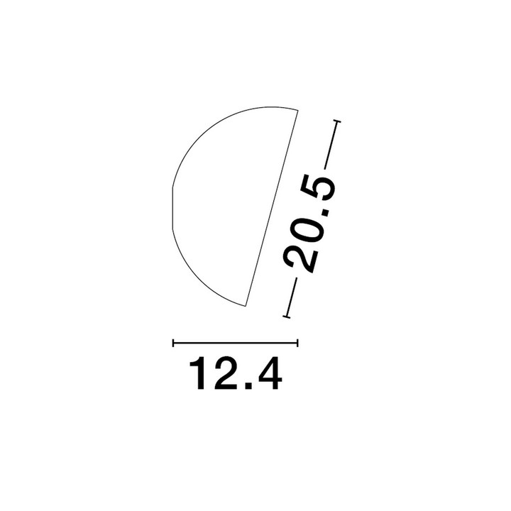 LUCES VENTORO LE45588/9/90 kinkiet 1xE14 biały/czarny/złoty