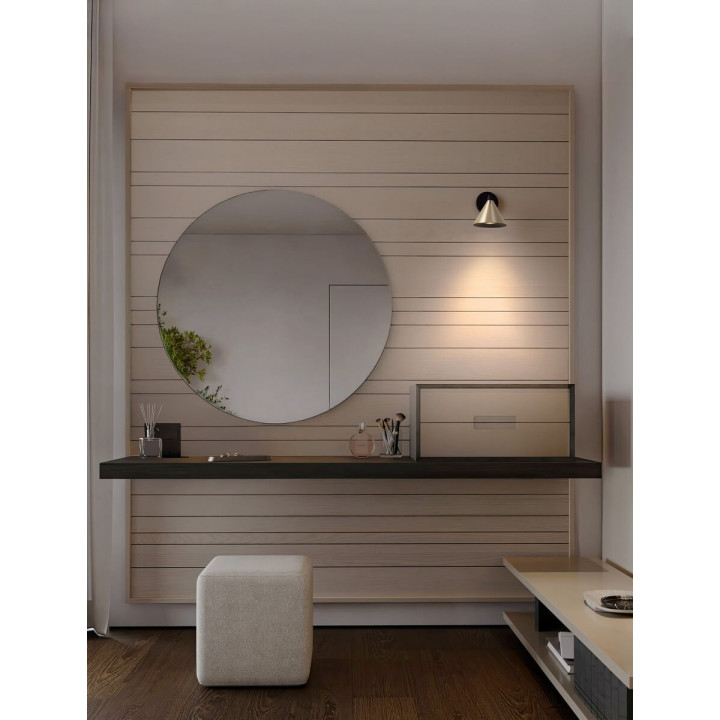 LUCES SALVADO LE45593/6 kinkiet GU10 złoty, mokka aluminium