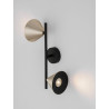 LUCES SALVADO LE45592/7 wall lamp 2xGU10 gold, mocha