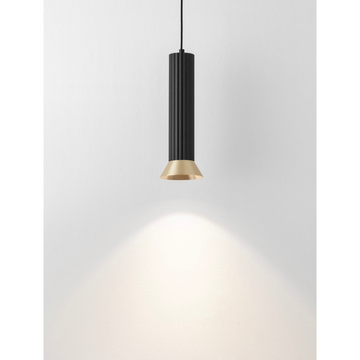 LUCES MARENZO LE45600/5 hanging lamp GU10 gold, brown