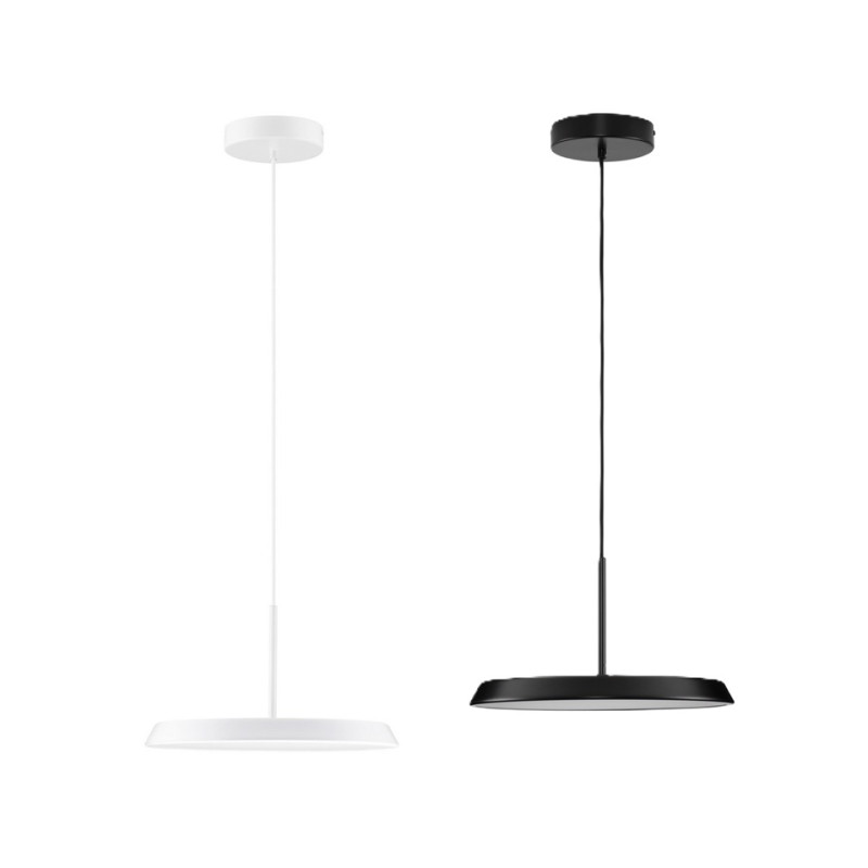 LUCES FOVENTO LE45440/3 lampa wisząca LED 3000K biała, czarna