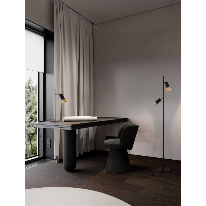 LUCES MARENZO LE45610/1 lampa biurkowa GU10 regulowany klosz