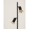 LUCES MARENZO LE45612/3 lampa podłogowa 2xGU10 złoty brązowy