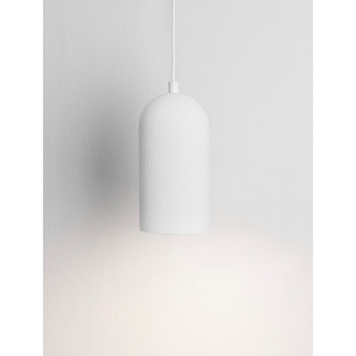 LUCES ZORENCA LE45566 pendant lamp E27 white plaster &Oslash;10cm