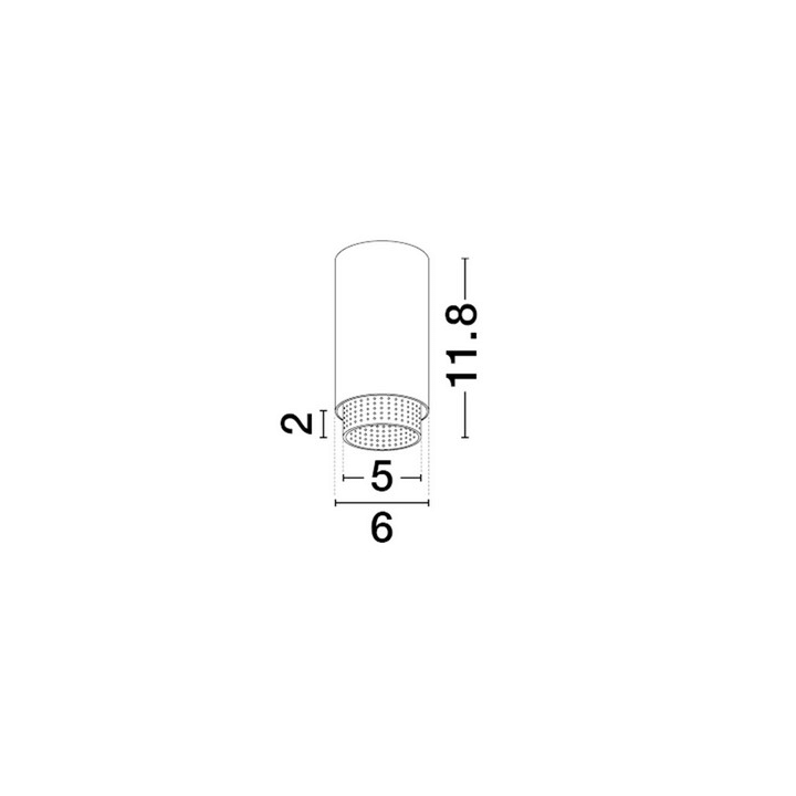 LUCES TORVILA LE45616/20 lampa sufitowa GU10 biały, czarny